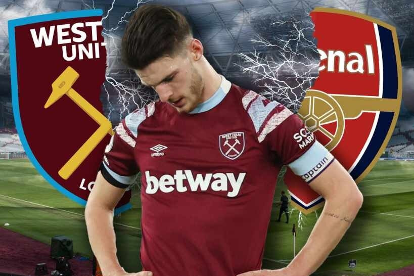 Declan Rice chuyển nhượng West Ham